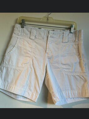 Sanctuary - White Cargo Shorts